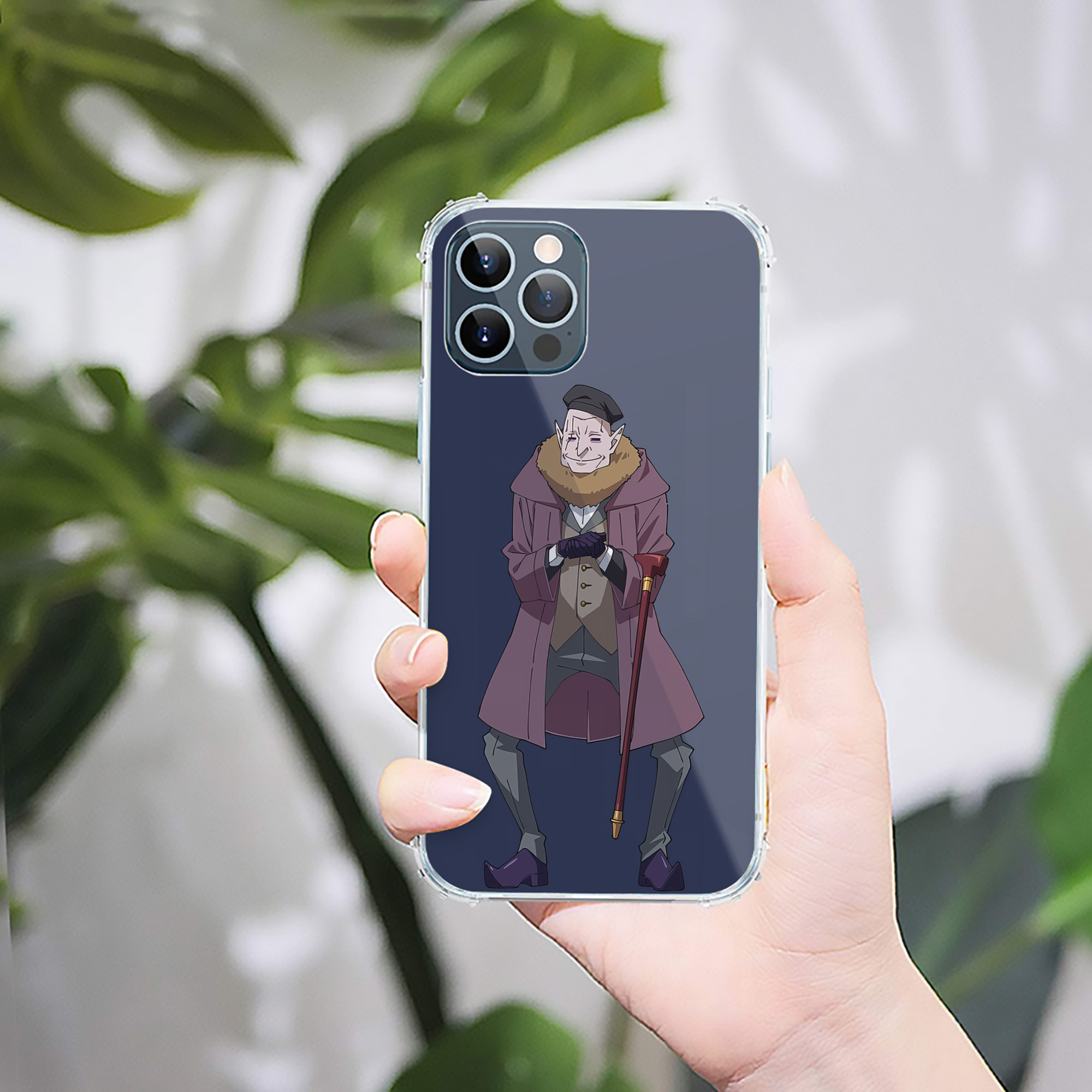 （画像用） 転スラ Regarding Reincarnated to Slime 【iPhone 12シリーズ対応】透明スマホケース（クリアソフトケース）